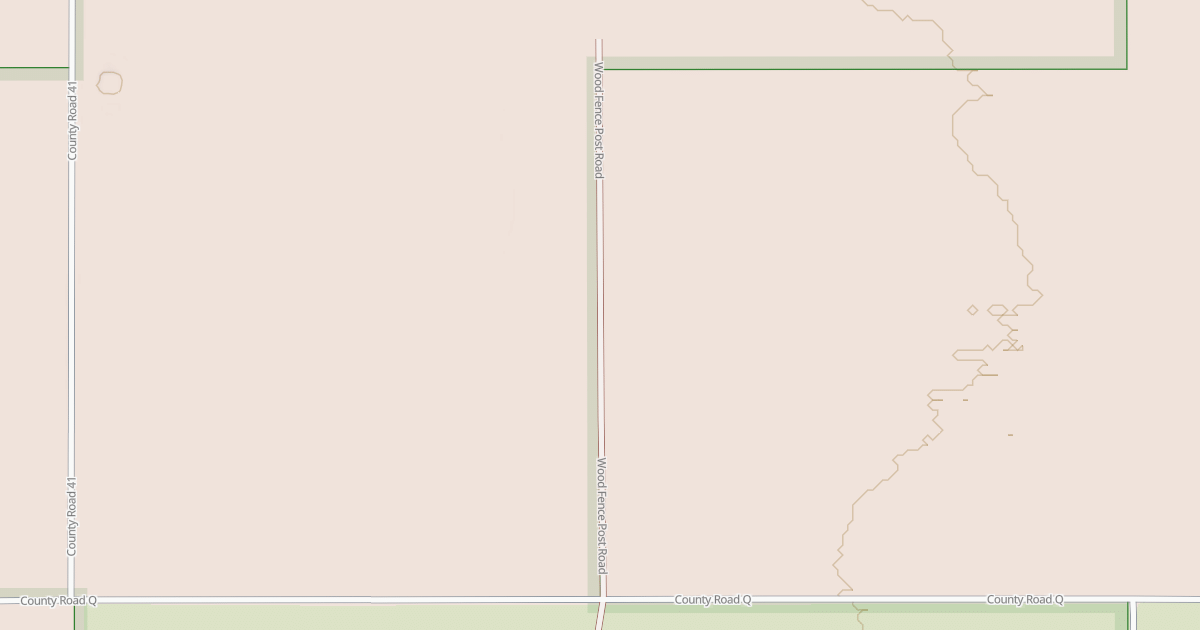 Map preview of WOOD FENCE POST