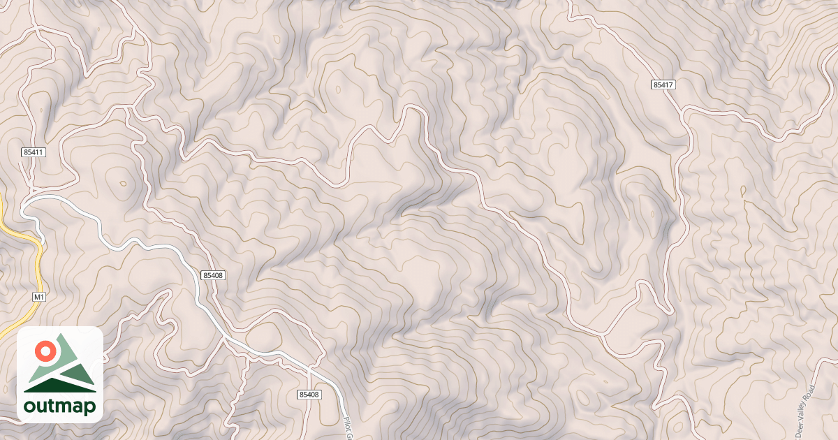 Map of LITTLE SODA CREEK