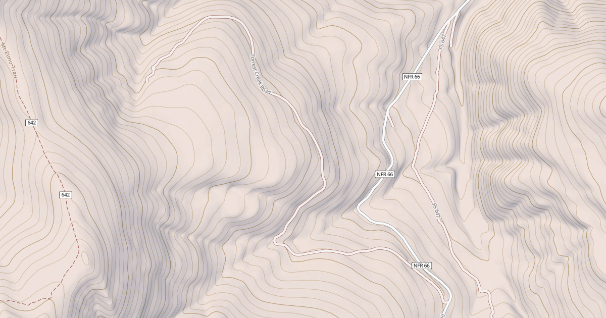 Map preview of FOREST CREEK