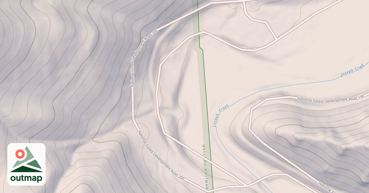 Map of N315 WEST JOSEPH CR