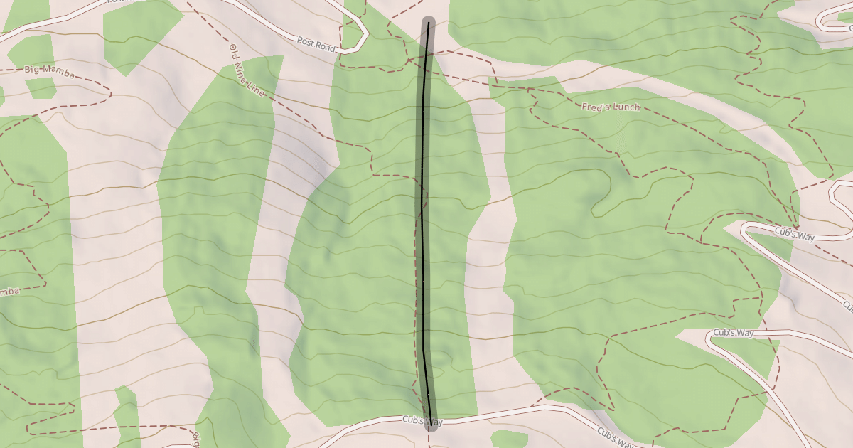 Map preview of Old 9 Line