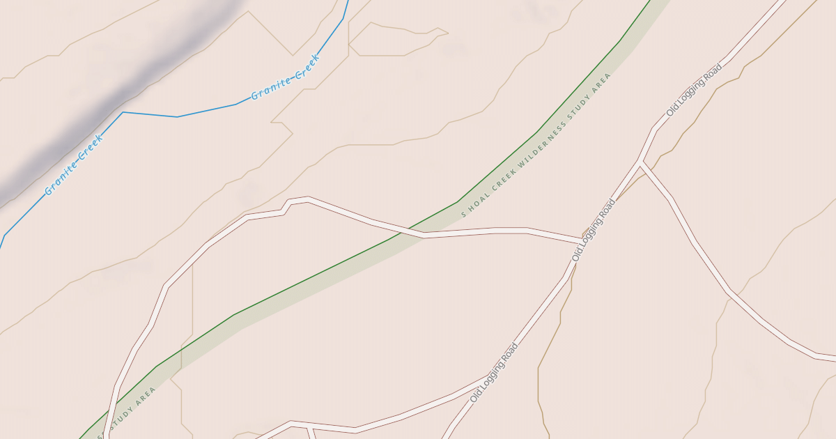 Map preview of JACK PINE DISPERSED REC SITE B