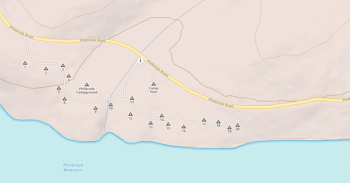 Map preview of N PHILBROOK CG