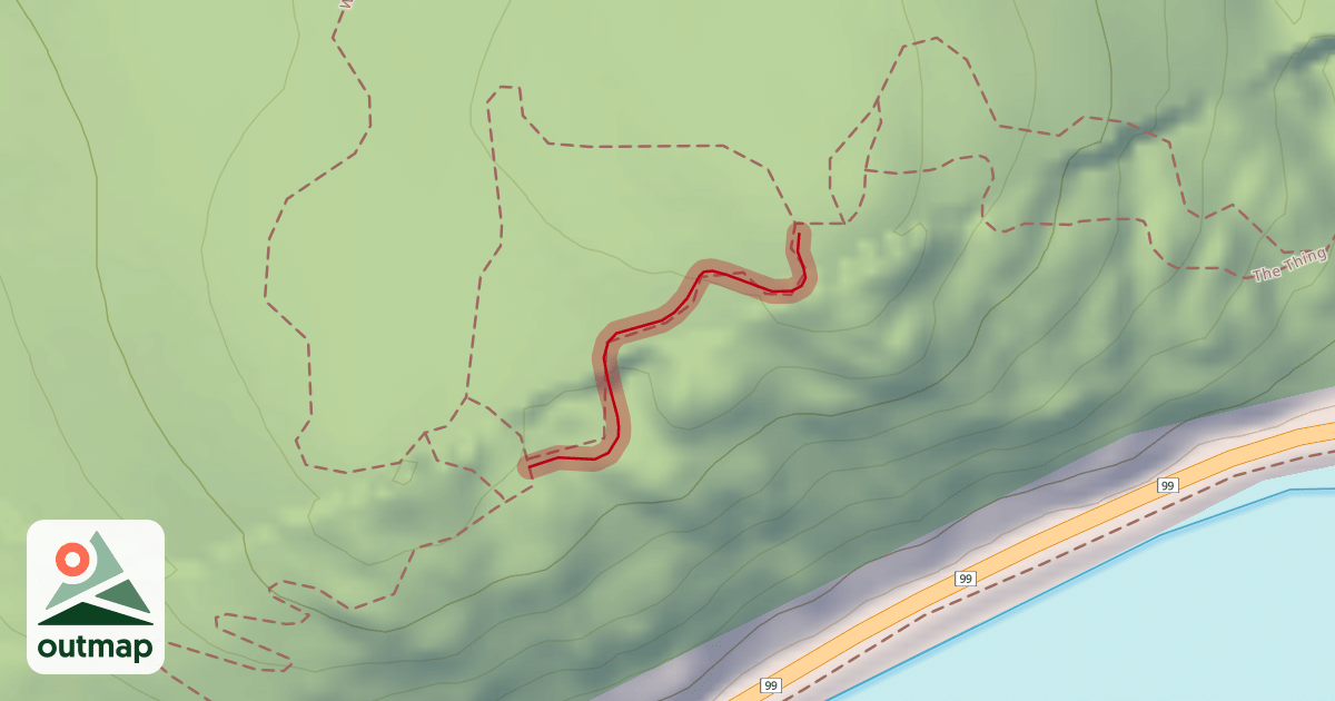 Map of No Girlie Man Alternative