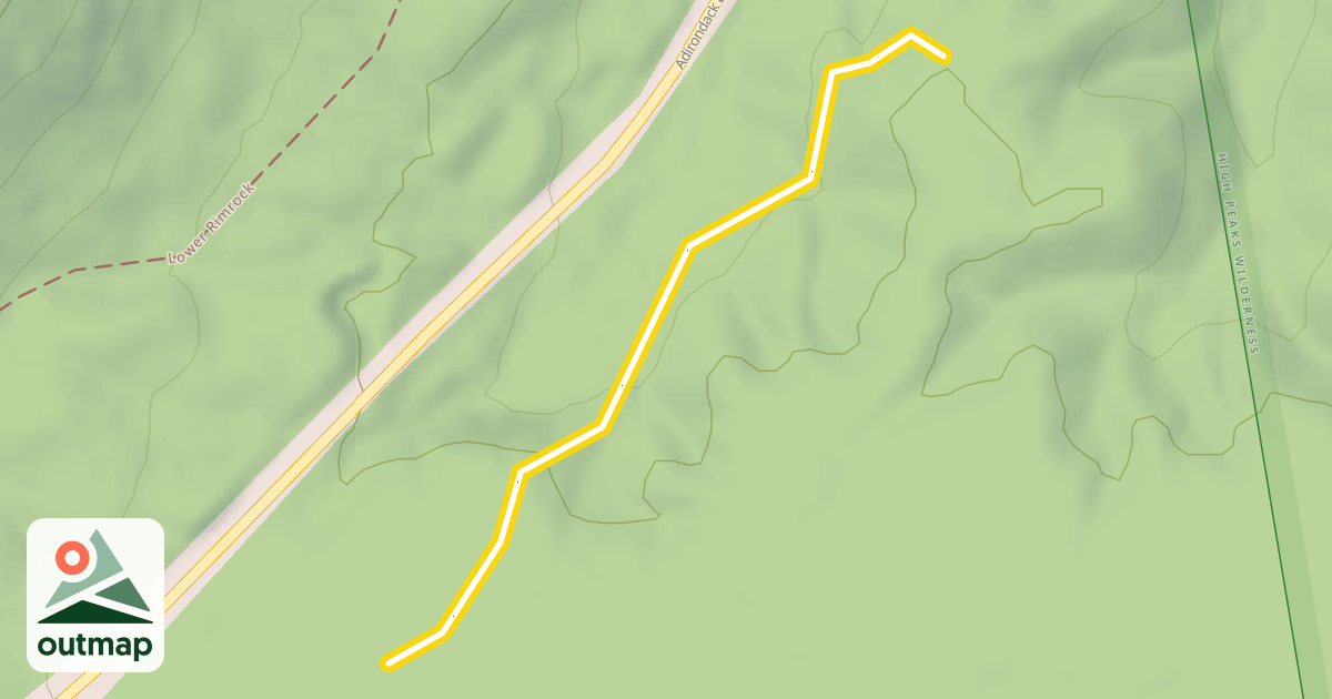 Map of Northwoods Loop