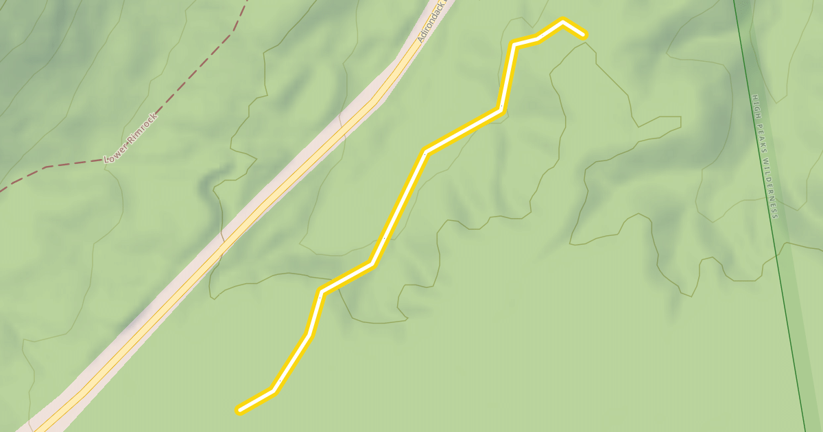 Map preview of Northwoods Loop