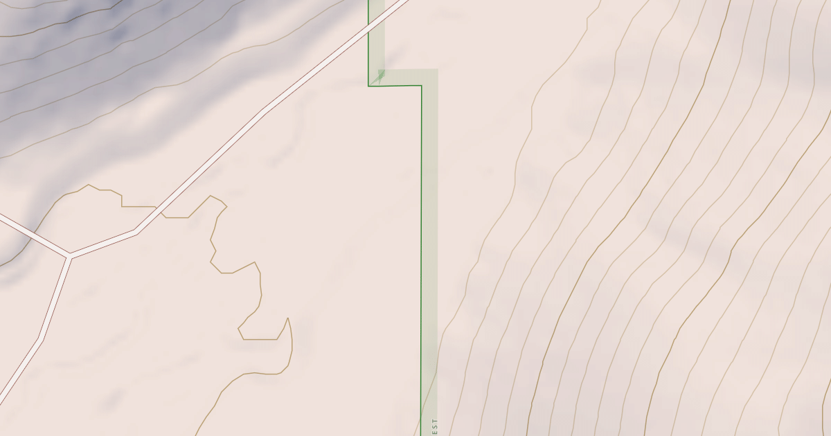 Map preview of BLM National GTLF Public Motorized Roads 8c323a0a-b6e1-43b4-a721-9256052fe3c6