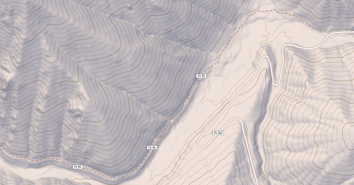Map preview of Buckhorn Creek