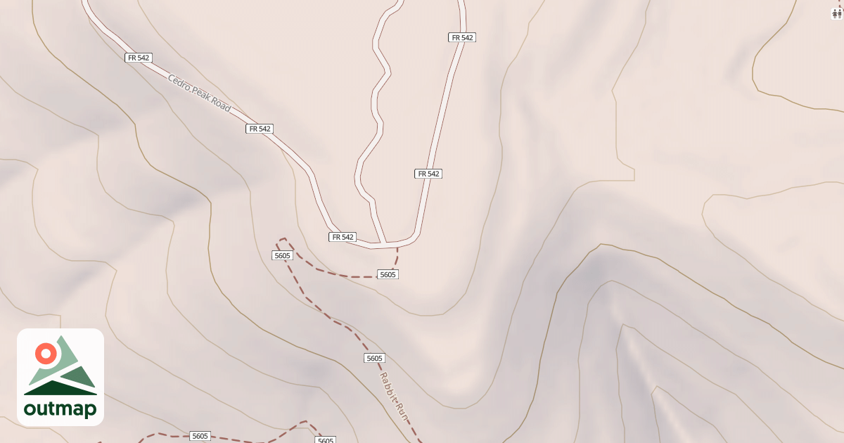 Map of 542 DISPERSED CAMP SPUR 3