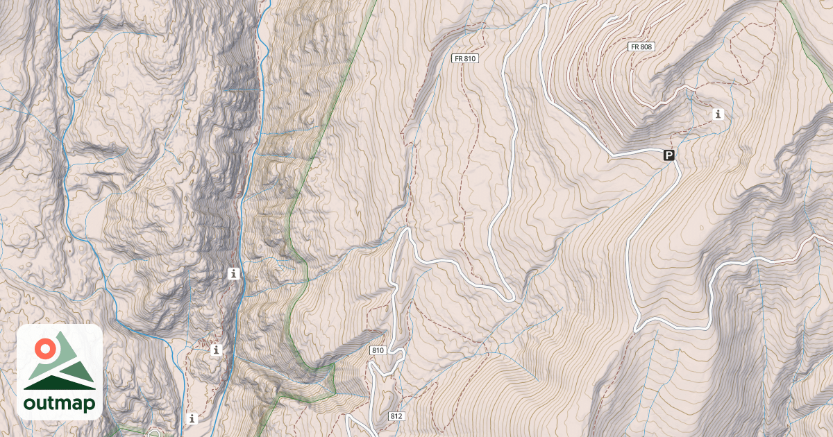Map of BEAR CREEK LOOP