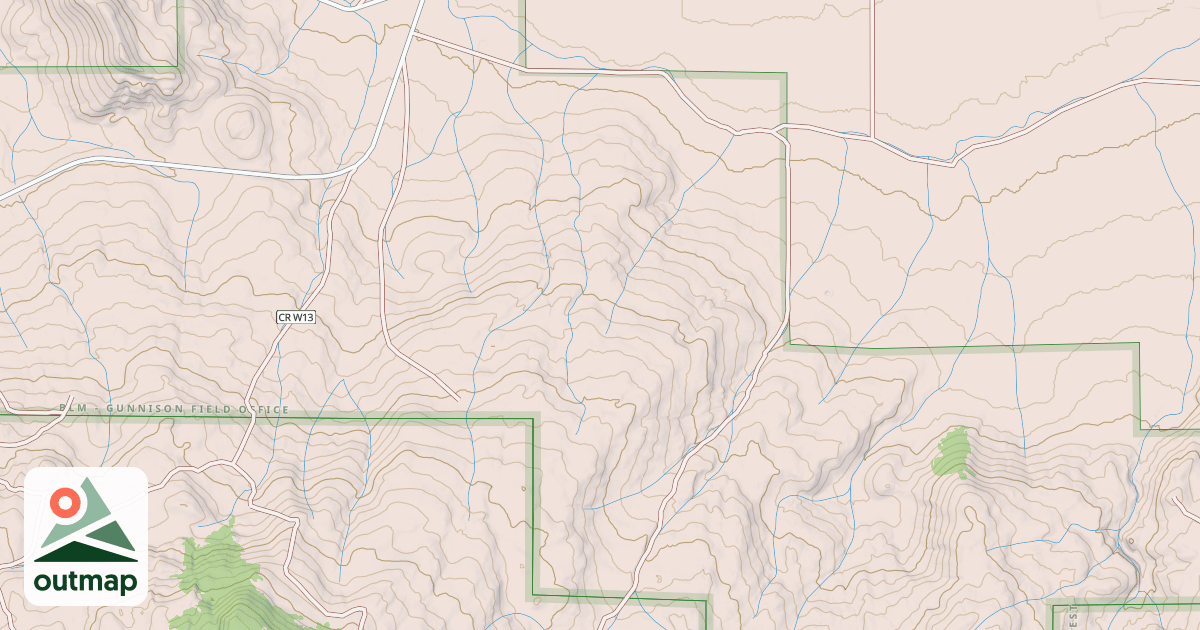 Map of BLM National GTLF Public Motorized Roads 6ff76b94-481e-4c4b-b6a8-30e3b9d071fe