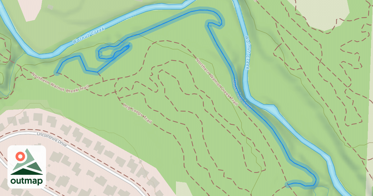 Map of Outer Log Loop