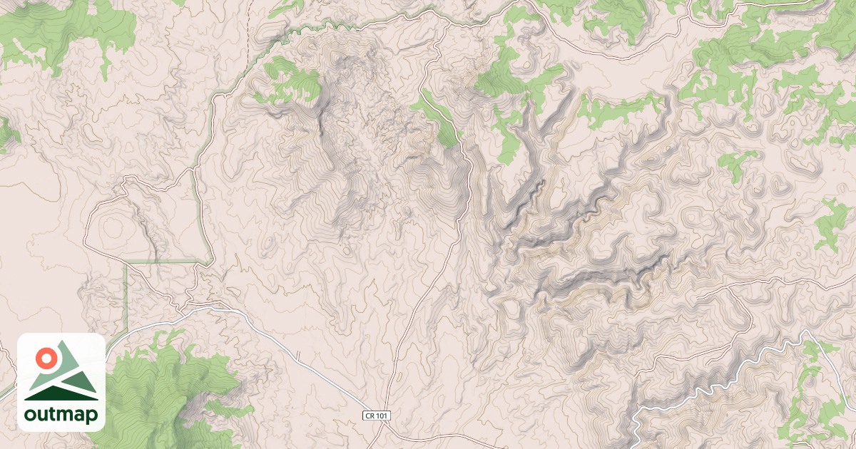 Map of BLM National GTLF Public Motorized Roads 00f47058-86b2-45b6-959c-b74327124270