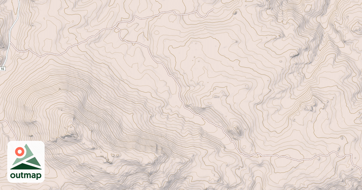 Map of SOUTH FK LITTLE TONGUE