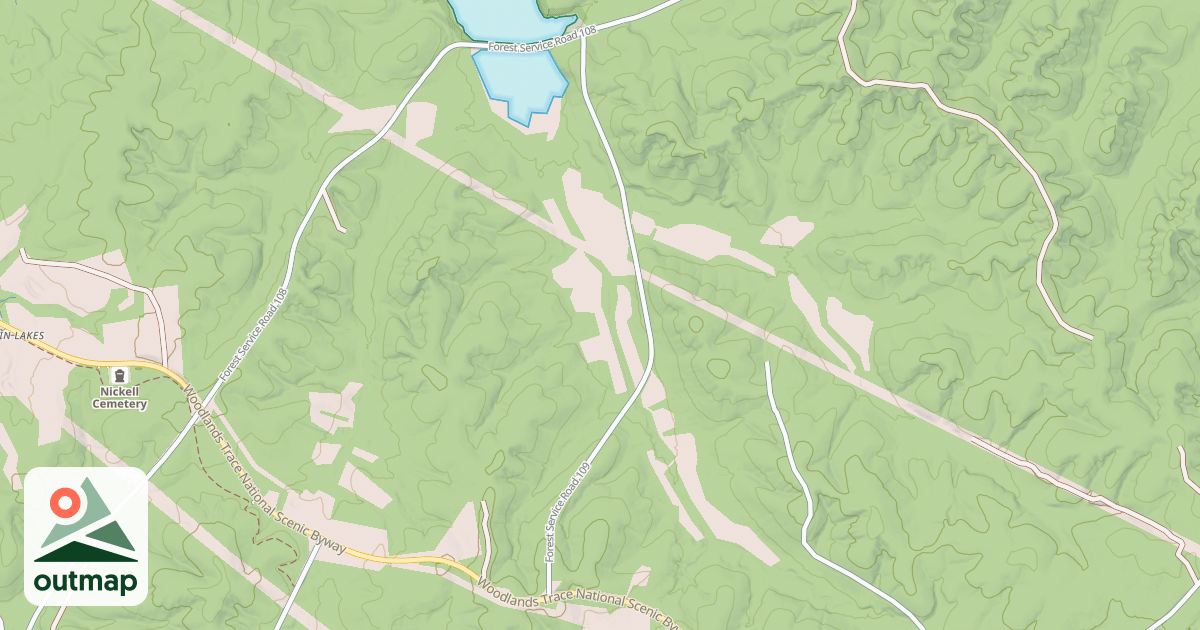 Map of WILLOW CREEK ROAD