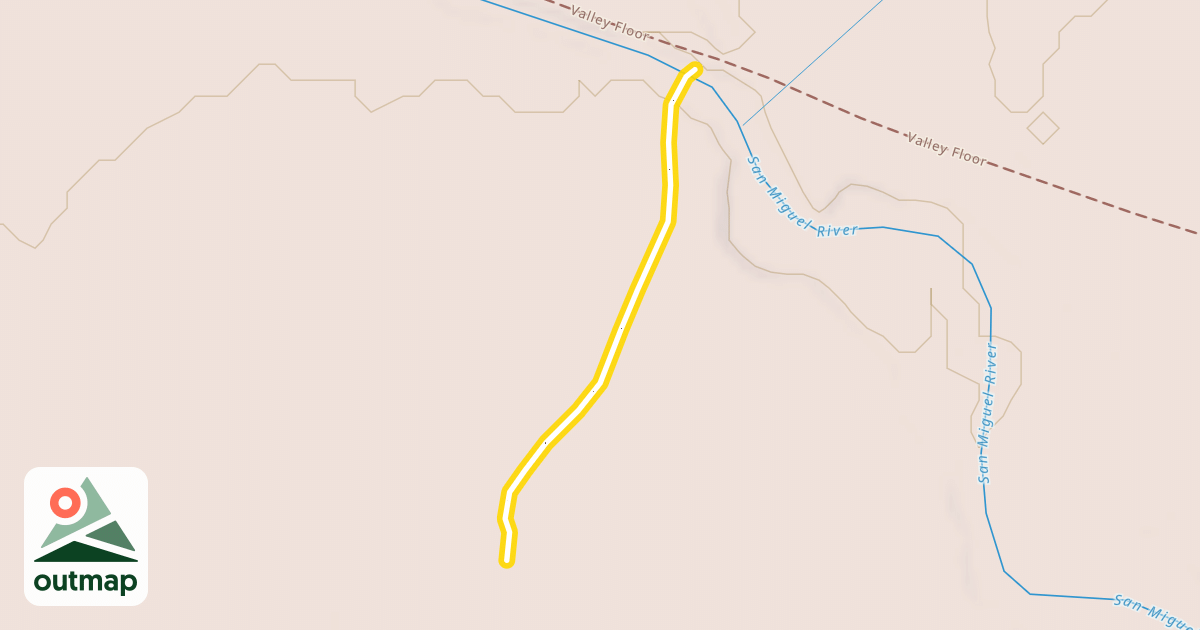 Map of Bike 'n Hike Trail