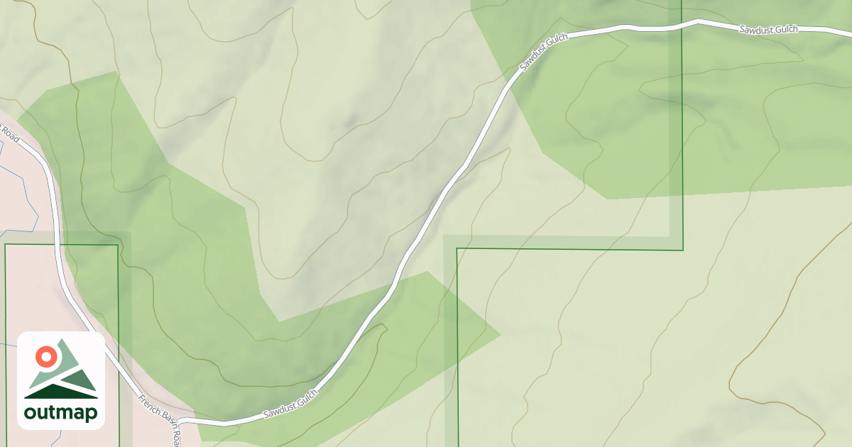 Map of (FDR) SAWDUST GULCH