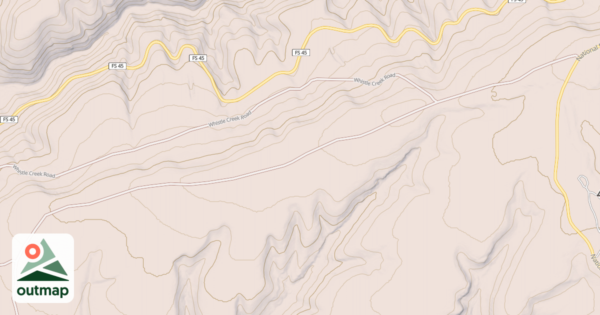 Map of TIP TOP SPRINGS CAMP CG