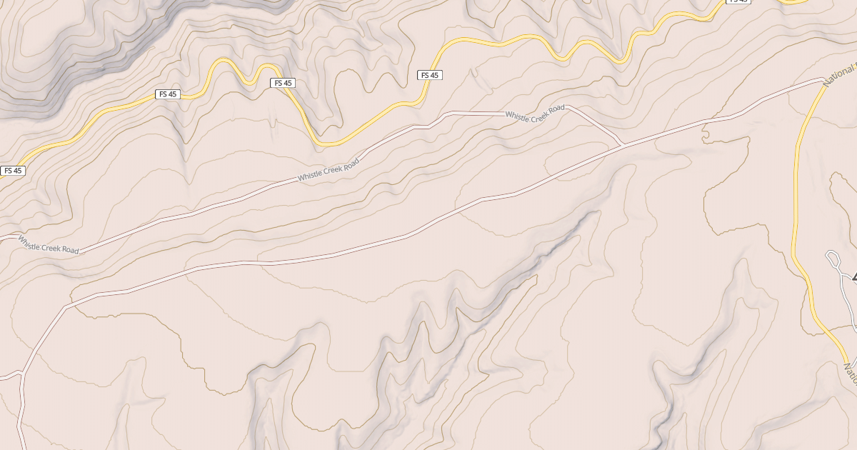 Map preview of TIP TOP SPRINGS CAMP CG