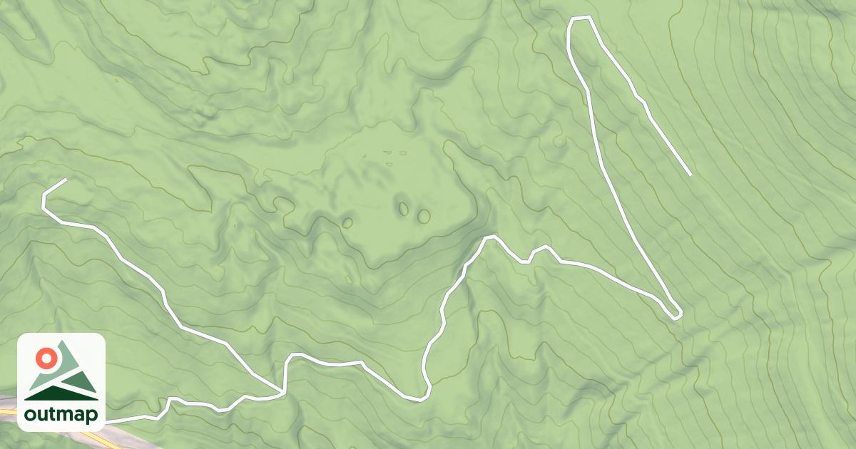 Map of NORTH BOULDER RIDGE
