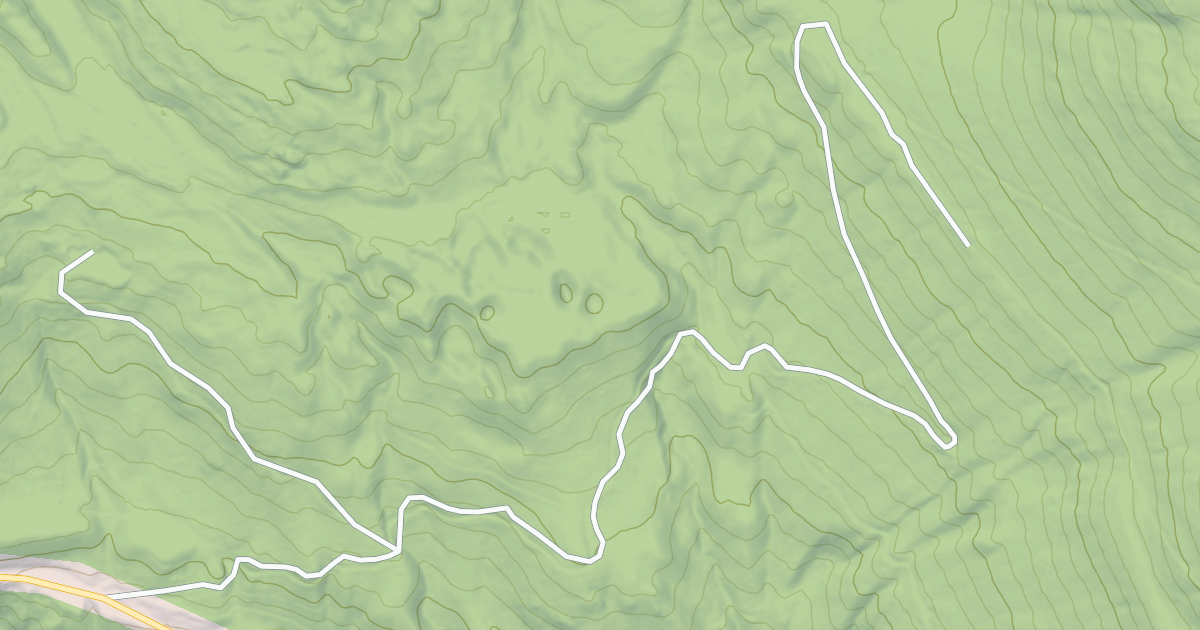 Map preview of NORTH BOULDER RIDGE