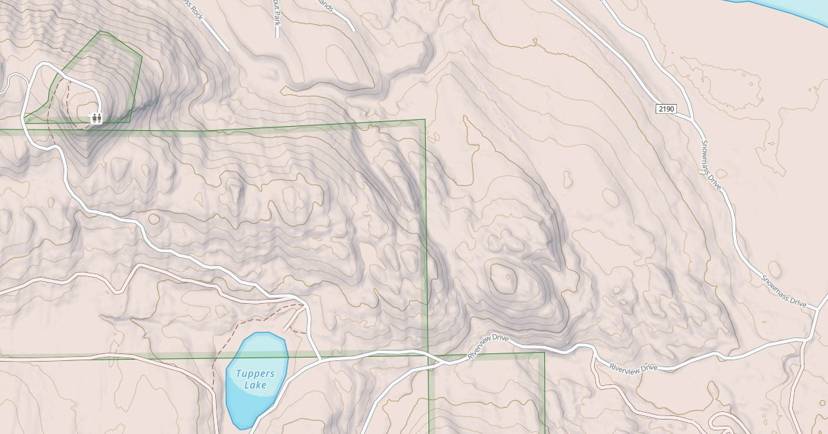 Map preview of Double Arrow Lookout
