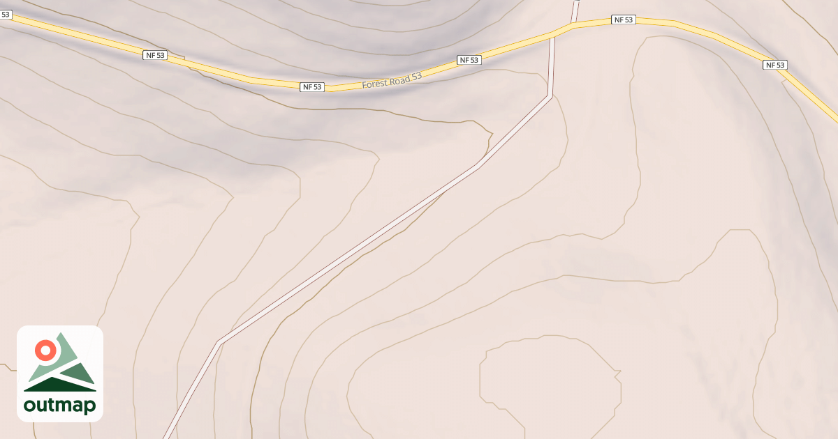Map of USFS Motor Vehicle Use Map Roads {5F159A36-6BBD-40E4-93A2-C56D76452481}