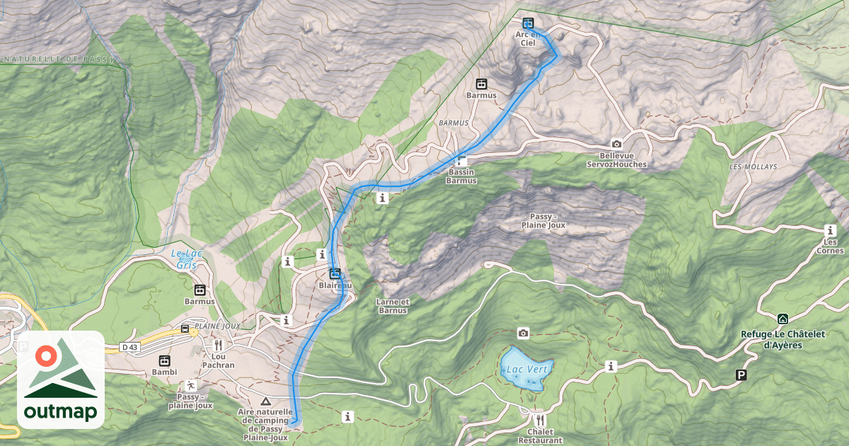 Map of Blanchot