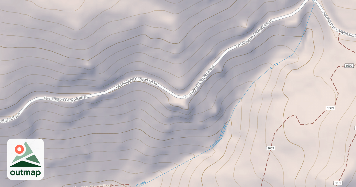 Map of Farmington Canyon Atv