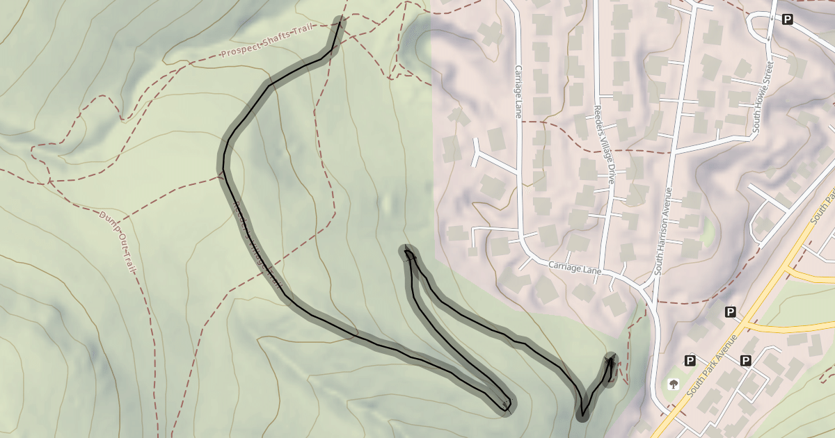 Map preview of Reeder's Village Trail