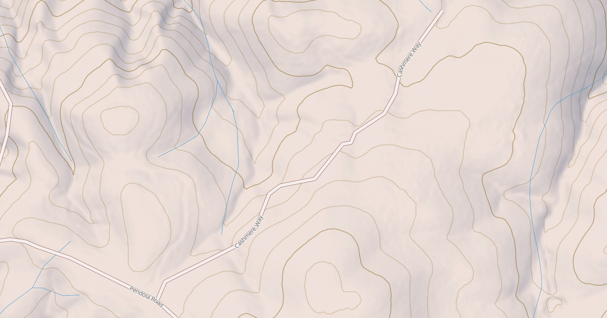 Map preview of PENDOLA SP