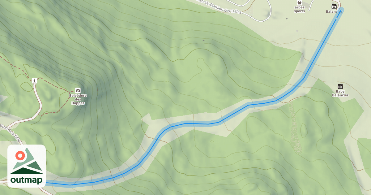 Map of Balancier