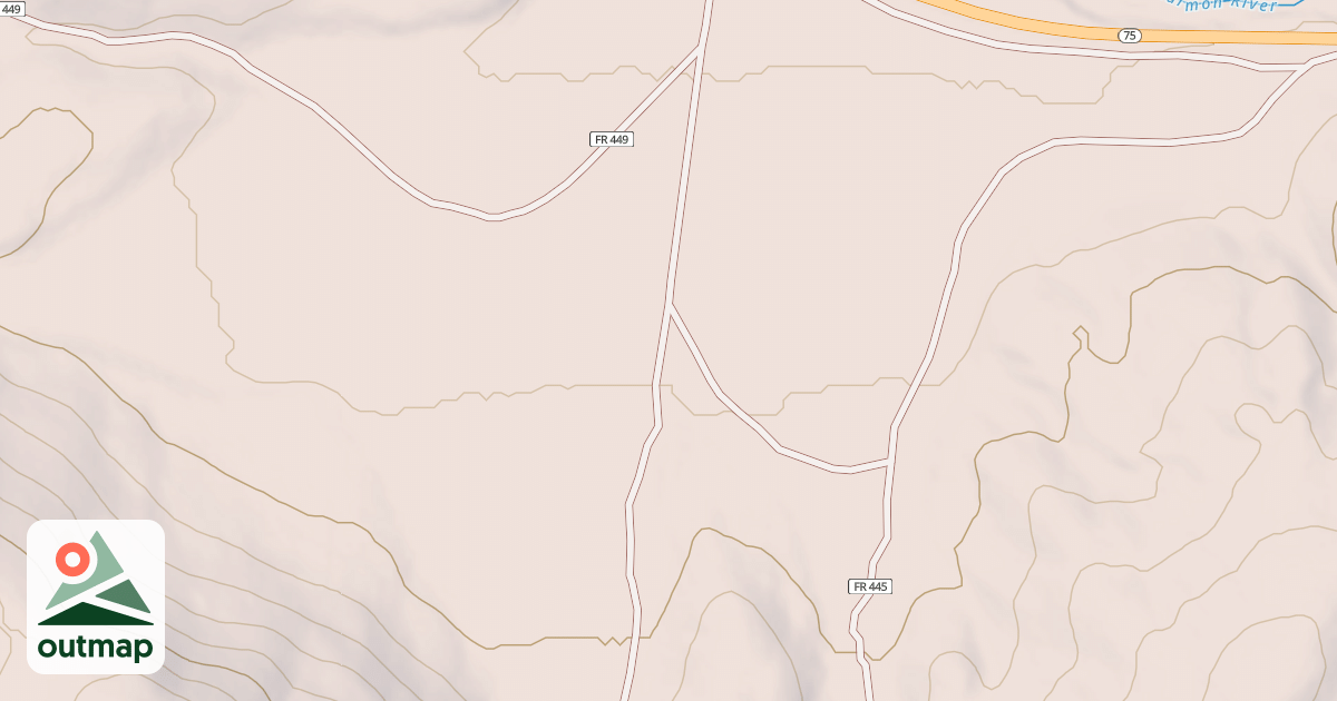 Map of GRAVEL PIT TIMBER SALE