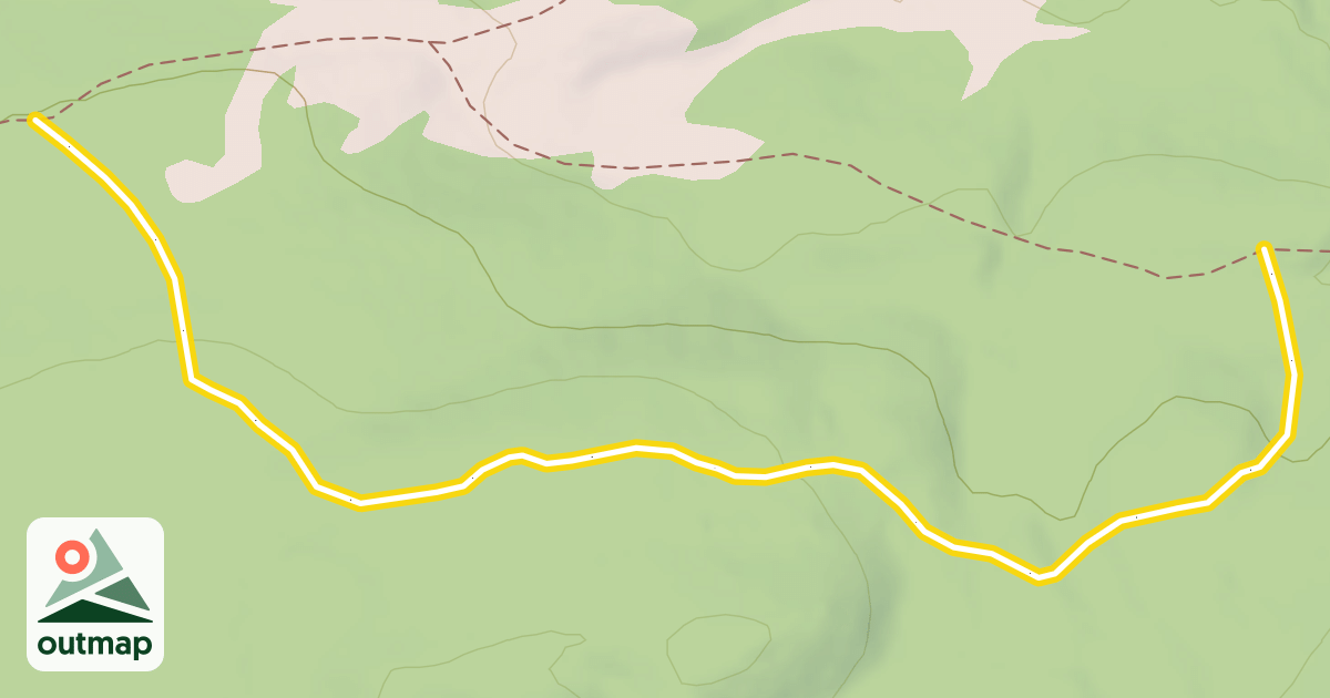 Map of Lower Pasture Loop