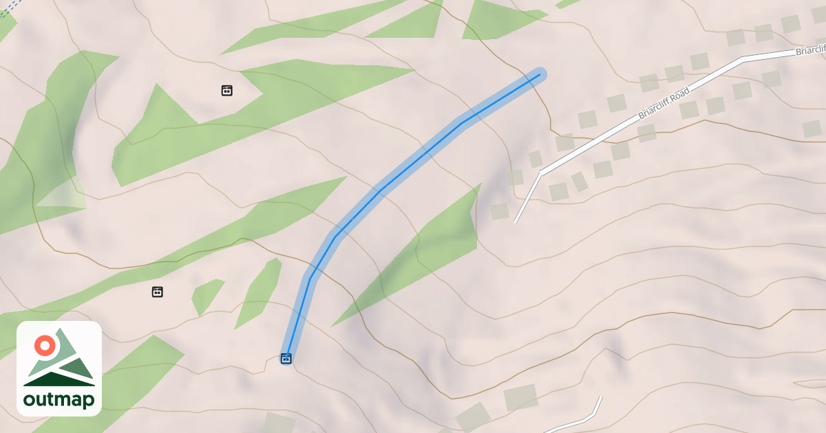 Map of Big Birch