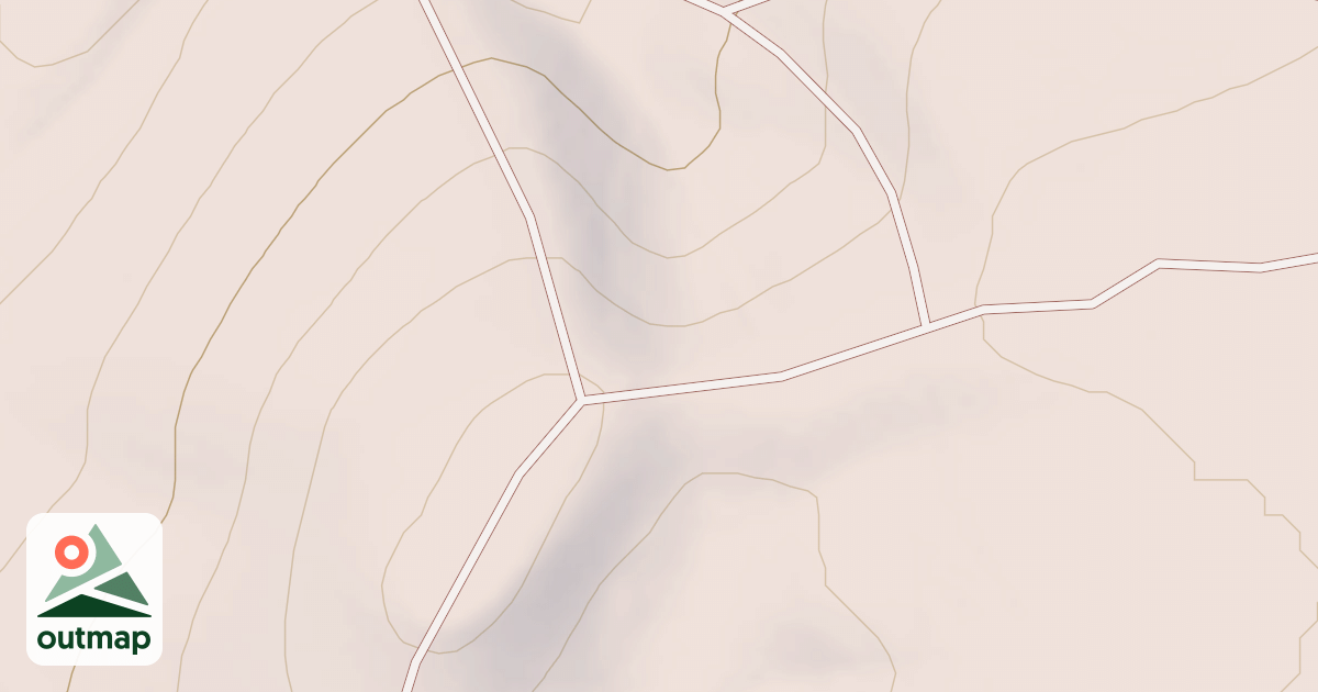Map of Radar Hill OHV Trails