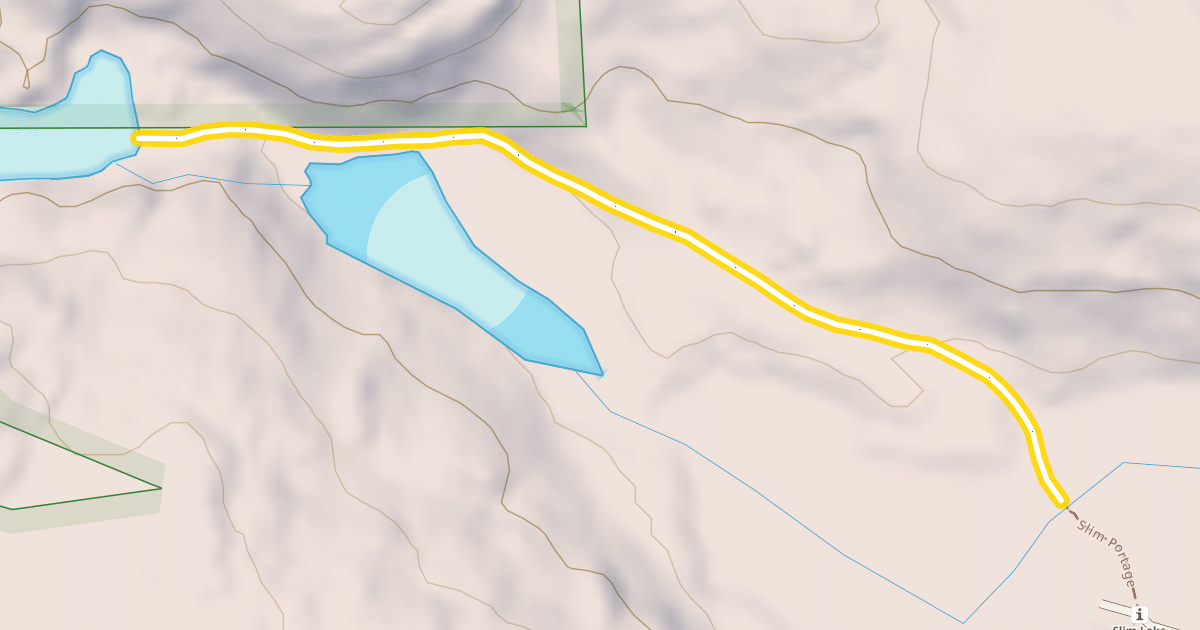 Map preview of Slim Portage