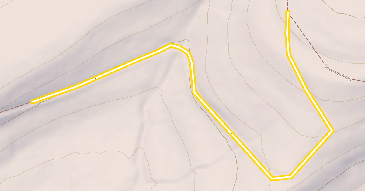 Map preview of Snowsnake Run