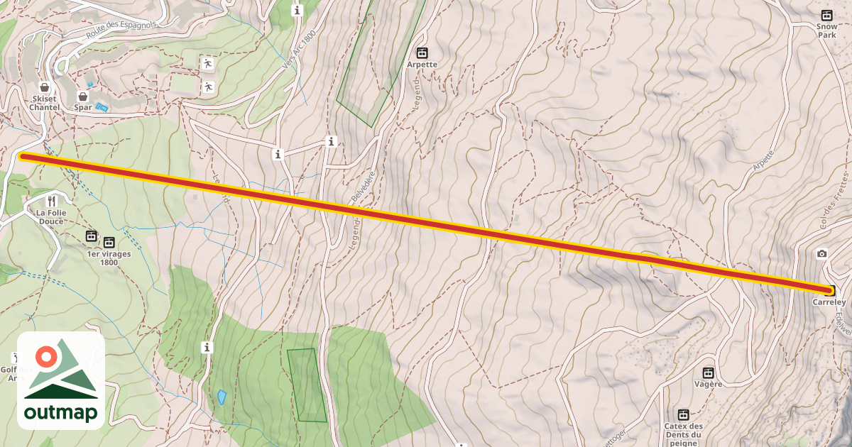 Map of Carreley