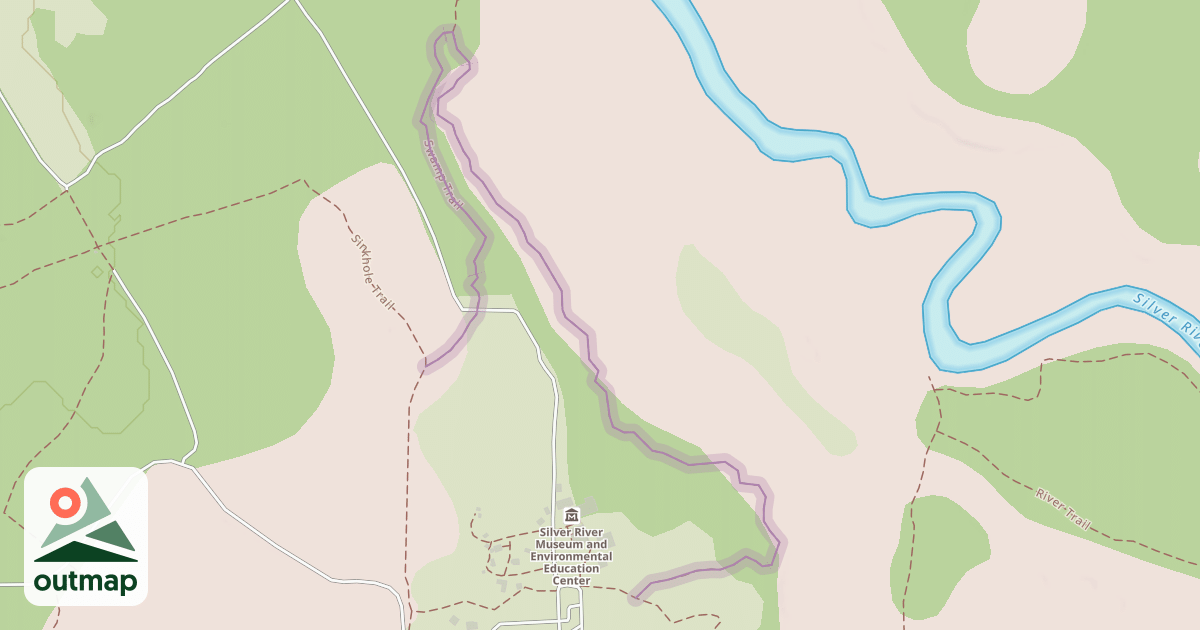Map of Swamp Trail