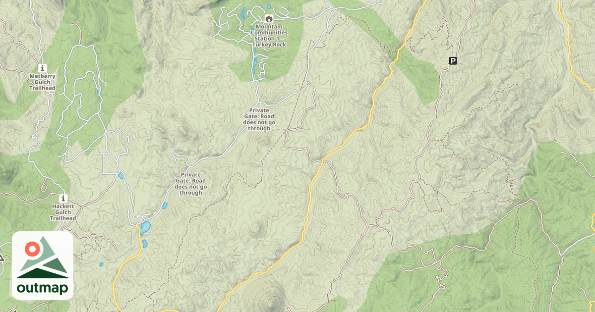 Map of Signal Butte Multi Use
