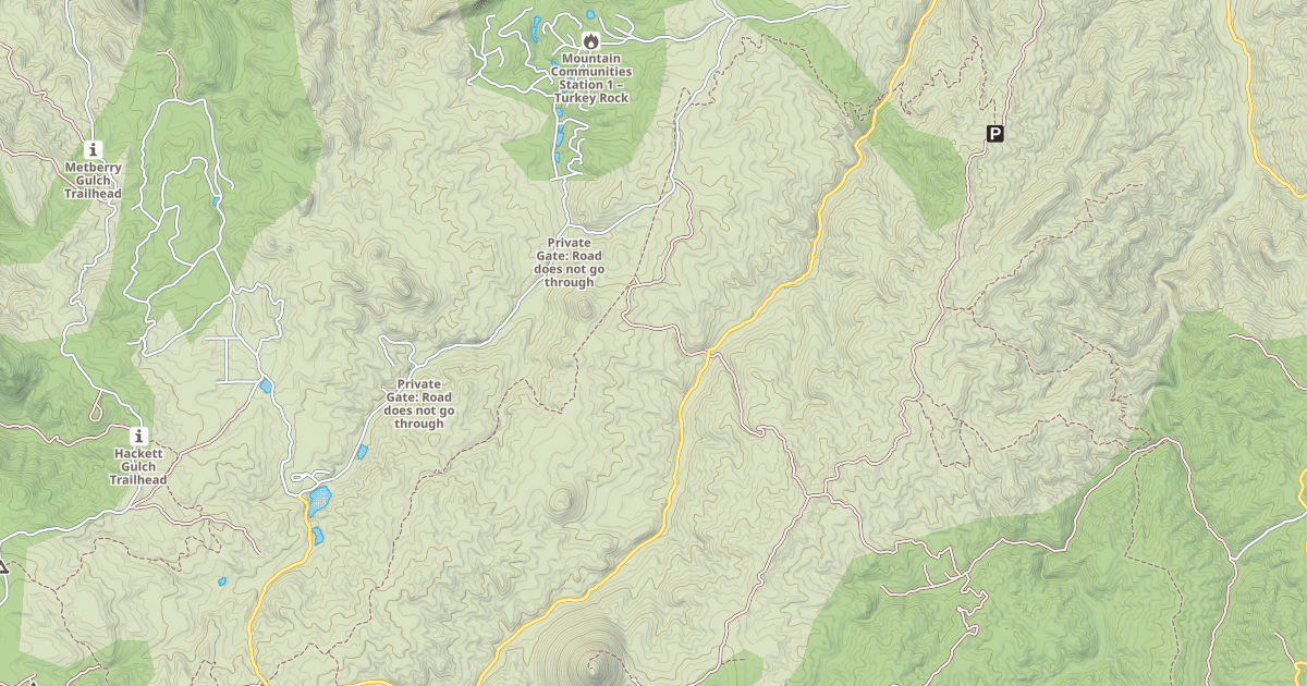 Map preview of Signal Butte Multi Use