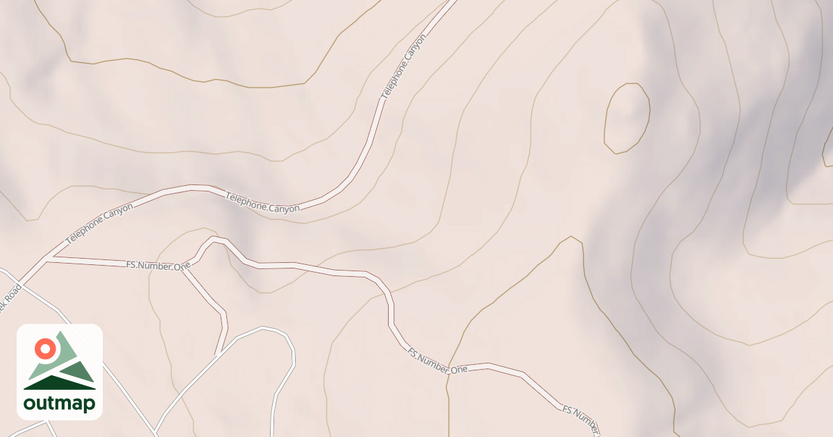 Map of Fs #1-Telephone Cyn Connector