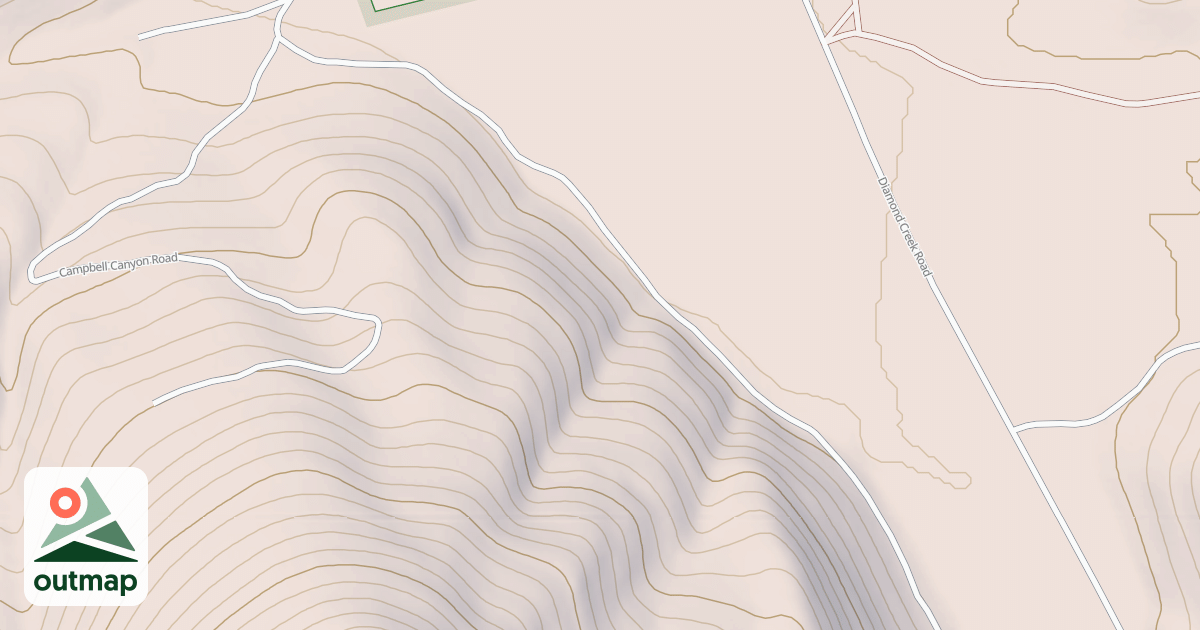 Map of Old Road 395