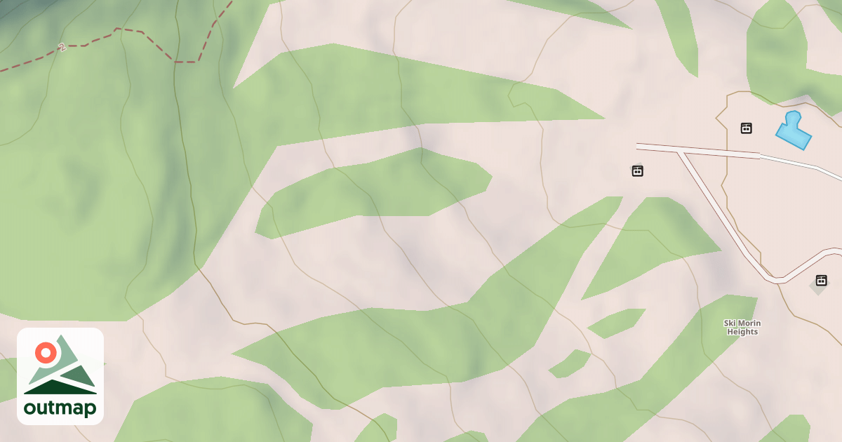 Map of SNOPRK les Sommets bas