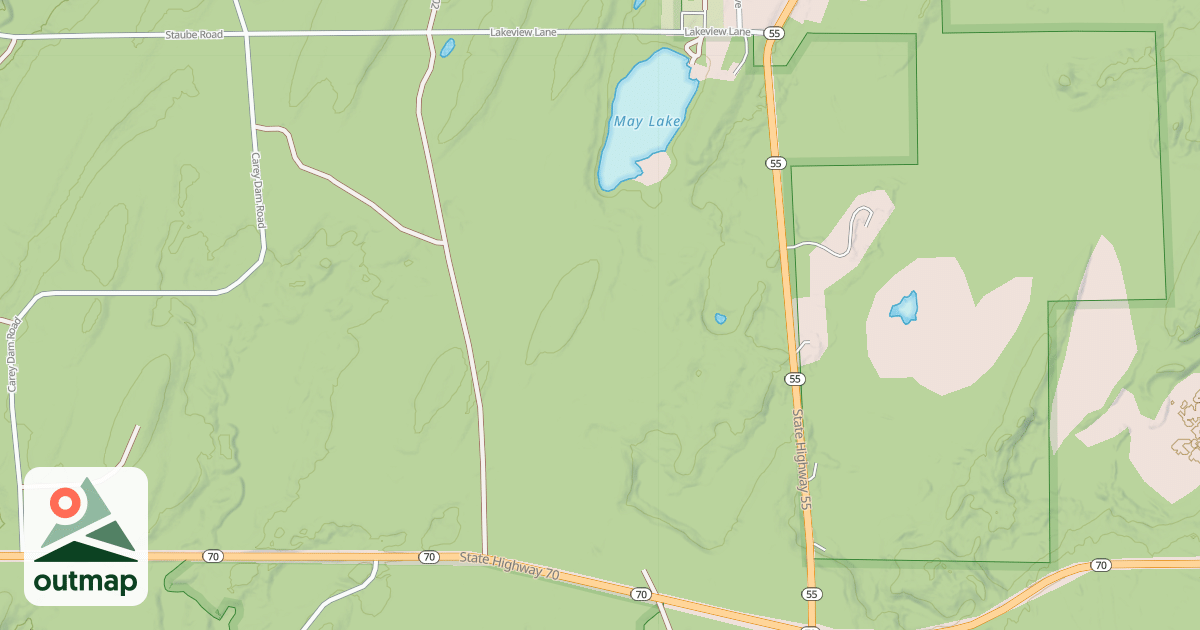 Map of ATV TRAIL ERFL03