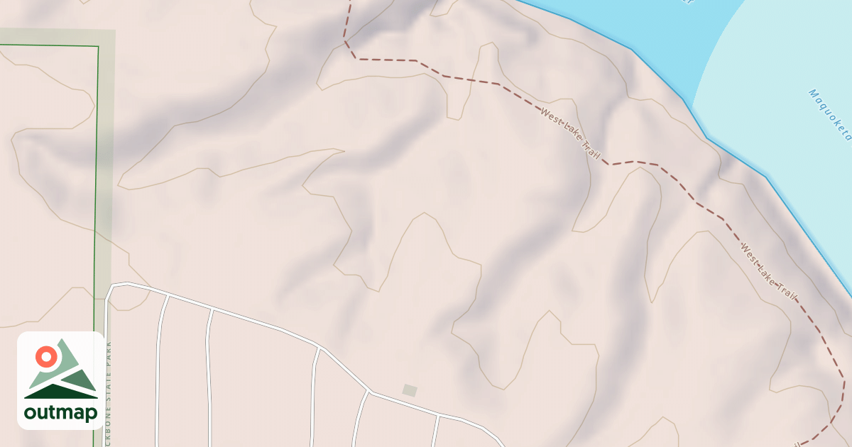 Map of West Lake