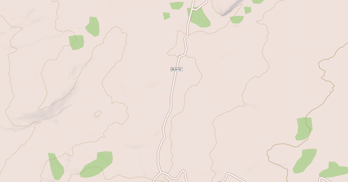 Map preview of BLM National GTLF Public Motorized Roads 13852660-6299-4398-a1f1-cea3c141269f