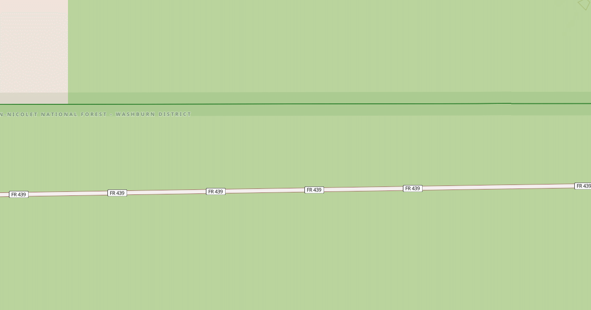 Map preview of FR 439H