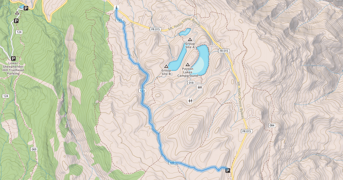 Map preview of Jones Ranch Trail
